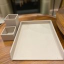 Ver imagem 5 de Conjunto Decorativo para Escritório em Couro Bege