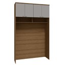 Ver imagem 1 de Guarda Roupa Modulado Ponte 04 Portas 245cm Altura Setiba