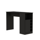 Ver imagem 2 de Bancada Gourmet Ilha para Cozinha com Nichos e 1 Porta Preto