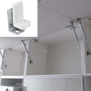 Ver imagem 3 de Suporte Aéreo Reforçado Em Aço Com Capa Plastica Branco (Embalagem Industrial Com 100 Un)