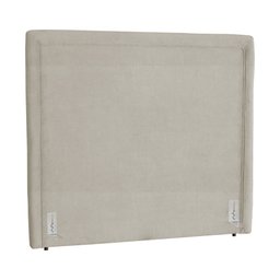 Cabeceira Orgânica Naturale Tecido Bouclê Premium - Bege - 1,40 Casal - 4