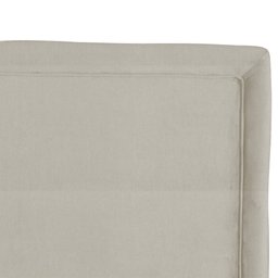 Cabeceira Orgânica Naturale Tecido Bouclê Premium - Bege - 1,40 Casal - 5
