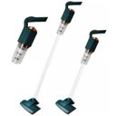 Ver imagem 4 de Aspirador Po Vertical 120W Sem Fio Tira Sujeira Poeira Pelos Limpa Casa Sofa Estofado Carro Sucçao P