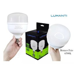 Lâmpada Led 50w Bulbo Bocale27 Luz Branco Frio 6500k Lumanti - 3 Lâmpada Led 50w Bulbo Bocale27 Luz Branco Frio 6500k Lumanti - 3