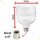 Ver imagem 4 de Lâmpada Led 50w Bulbo Bocale27 Luz Branco Frio 6500k Lumanti