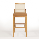 Ver imagem 7 de Banqueta Urze Encosto em Tela Indiana Quadrada Cappuccino