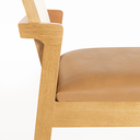 Ver imagem 6 de Banqueta Urze Encosto em Tela Indiana Quadrada Cappuccino