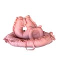 Ver imagem 5 de Kit Ninho Redutor para Berço com Travesseiro Anatômico Rosé + Somente Capa da Almofada de Amamentaçã