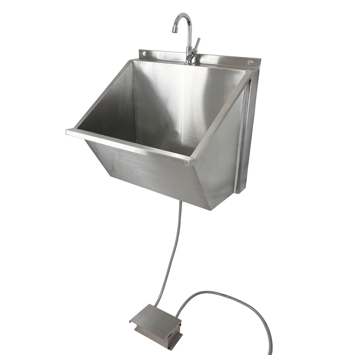 Pia de Assepsia Inox Lavatório para Mãos 55x60 Cm Nortinox Loja da Cozinha