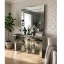 Ver imagem 3 de Kit Espelho Moldura Bisote + Aparador Luxo Cristal