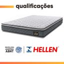 Ver imagem 6 de Cama Box Baú Casal Queen Colchão Espuma D33 Pillow Top Millenium Hellen