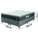 Ver imagem 4 de Cama Box Baú Casal Queen Colchão Espuma D33 Pillow Top Millenium Hellen