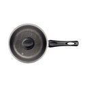 Ver imagem 5 de Panela Tramontina Paris Antiaderente Starflon Max Chumbo com Tampa de Vidro 16 Cm 1,5 L Tramontina