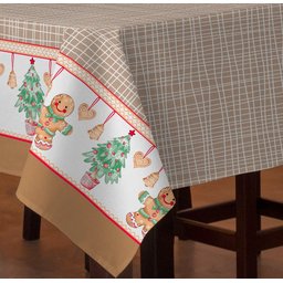 Toalha de Mesa Basic 8 Lugares (1,40m X 2,50m) - Biscoitos - 3