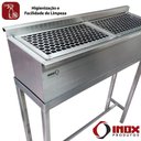 Ver imagem 2 de Churrasqueira Inox Classic - Inox 430 - 80x22x90 Cm