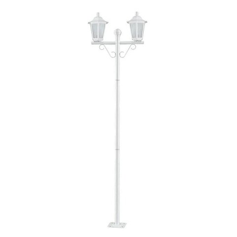 Poste de Jardim Dital Linha Grega 122 P/2 Lampadas Branco