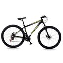Ver imagem 2 de Bicicleta Aro 29 Gott 21 Marcha Câmbio Shimano Freio a Disco - Preto/dourado - 17