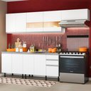 Ver imagem 1 de Armário de Cozinha Completa 280cm Branco Marcela Madesa 03SR