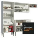 Ver imagem 6 de Cozinha Compacta Madesa Emilly Top com Armário e Balcão Branco Cor:Branco