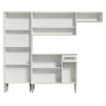 Cozinha Compacta Madesa Emilly Top com Armário e Balcão Branco Cor:Branco - 11