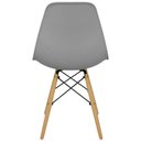 Ver imagem 5 de Kit 11 Cadeiras Charles Eames Eiffel Wood Design Cinza