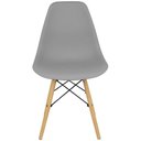 Ver imagem 3 de Kit 11 Cadeiras Charles Eames Eiffel Wood Design Cinza