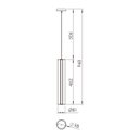 Ver imagem 6 de Pendente Vertical Led Michigan 36w 4000lm Bivolt Madeira Maciça
