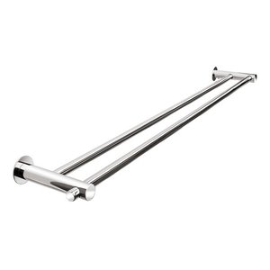 Toalheiro Duplo 80 Cm Inox - Kromus Rd0112-80