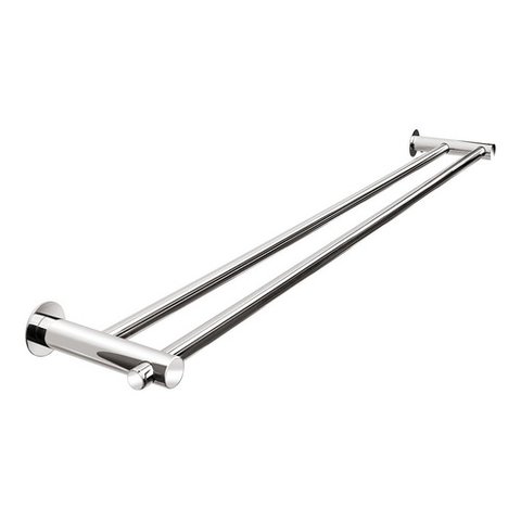 Toalheiro Duplo 80 Cm Inox - Kromus Rd0112-80