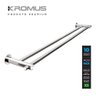 Toalheiro Duplo 80 Cm Inox - Kromus Rd0112-80 - 2
