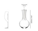 Ver imagem 4 de Decanter Riedel de Cristal Performance para Vinho 1364ml