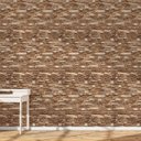 Ver imagem 1 de Papel de Parede Adesivo Pedras Rústicas Tons de Marrom 10m