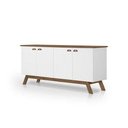 Ver imagem 2 de Buffet Atlanta Branco/Madeira