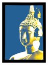 Ver imagem 3 de Quadro decorativo Buda do Doi Suthep 45x33cm (Moldura preta)