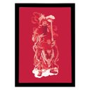 Ver imagem 3 de Quadro decorativo Porta em Kuan Alley e Zhai Alley 45x33cm (Moldura preta)