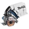 SERRA MARMORE 4.3/8" 1450W 12200RPM COM COLETOR DE PO 110V/220V MAKITA 4100KB - 4