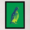 Ver imagem 2 de Quadro decorativo O Pombo 45x33cm (Moldura preta)