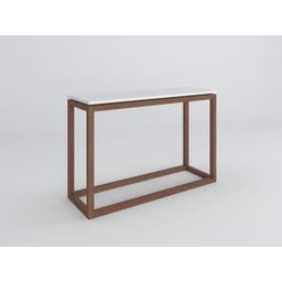 Mesa de Apoio Supreme Amêndoa/Branco - 1