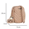 Bolsa Transversal Betty Boop Bege Semax - 6