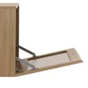 Ver imagem 4 de Rack para TV até 75 Polegadas 4 Portas Basculantes Vidro Reflecta 320cm R1501 Yescasa Jatoba Terroso