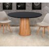 Mesas de Jantar Cone Casa MAD Mesa Cone Preto 1m - 1