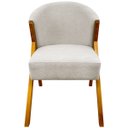 Ver imagem 5 de Poltrona Decorativa para Sala You Bouclé Premium Braça Amadeirada