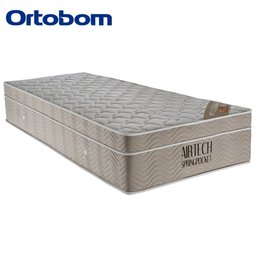 Colchão Solteiro Ortobom Airtech Spring Pocket 88X188X35 Estrutura Em Molas Superpocket Eps D26 Pró Airtech - 6