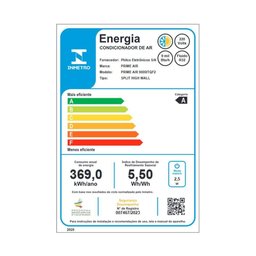 Ar-condicionado 9000 Btu/h Prime Air 9000itqf2 Inverter 220v - 3 Ar-condicionado 9000 Btu/h Prime Air 9000itqf2 Inverter 220v - 3
