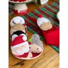 Kit 6 Porta Guardanapos Feltro Natal Santa Mesa - 1