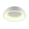 PLAFON DE SOBREPOR LED REDONDO 3000K 19W BRANCO NORDECOR - 1