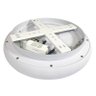 PLAFON DE SOBREPOR LED REDONDO 3000K 19W BRANCO NORDECOR - 6