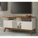 Ver imagem 1 de Rack para TV Amsterdã Madeira/Off White - Tebarrot