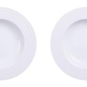 Ver imagem 4 de Jogo 6 Pratos Fundos de Jantar em Porcelana 23cm Branco Vibrare Tramontina