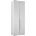 Ver imagem 1 de Guarda Roupa Modulado Individual Orion Branco 2 Portas 3 Gavetas Leifer Móveis